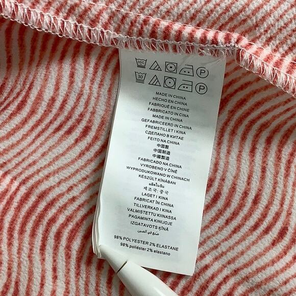 Michael Michael Kors V Neck front waist tie Blouse Size Large EUC - Picture 5 of 10